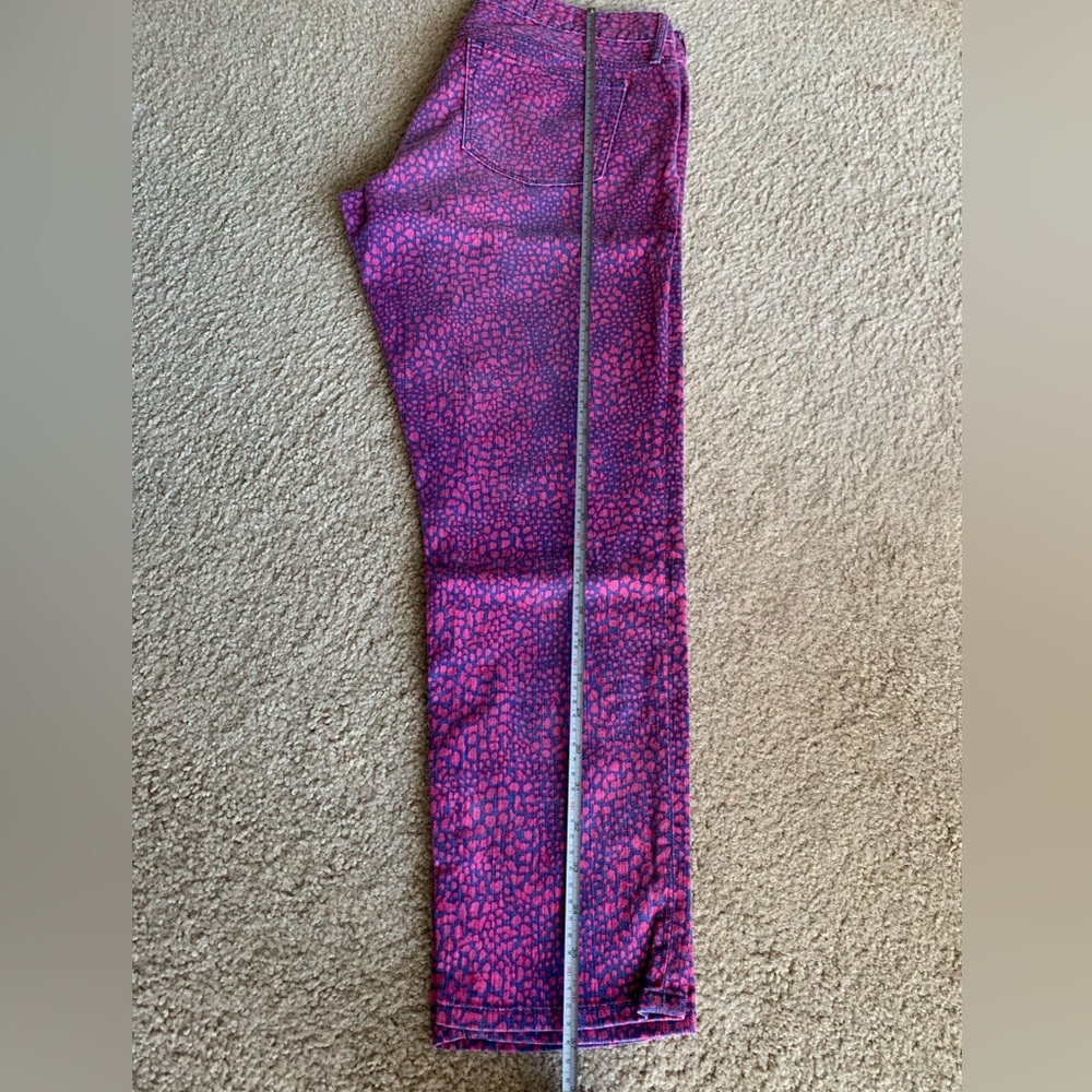 Purple-Blue Patterns Pants, Size 31 - Picture 10 of 16